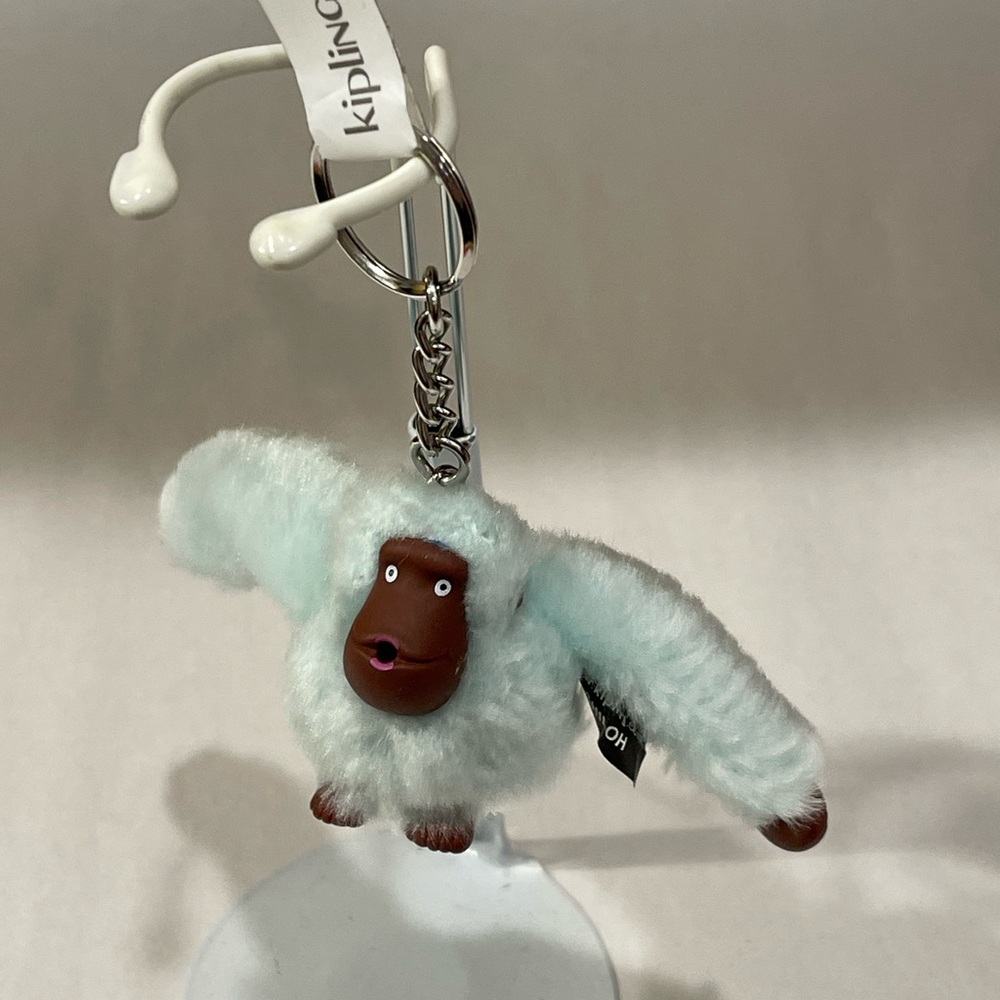 NWOT KIPLING Monkey Key Chain Ring Bag Charm